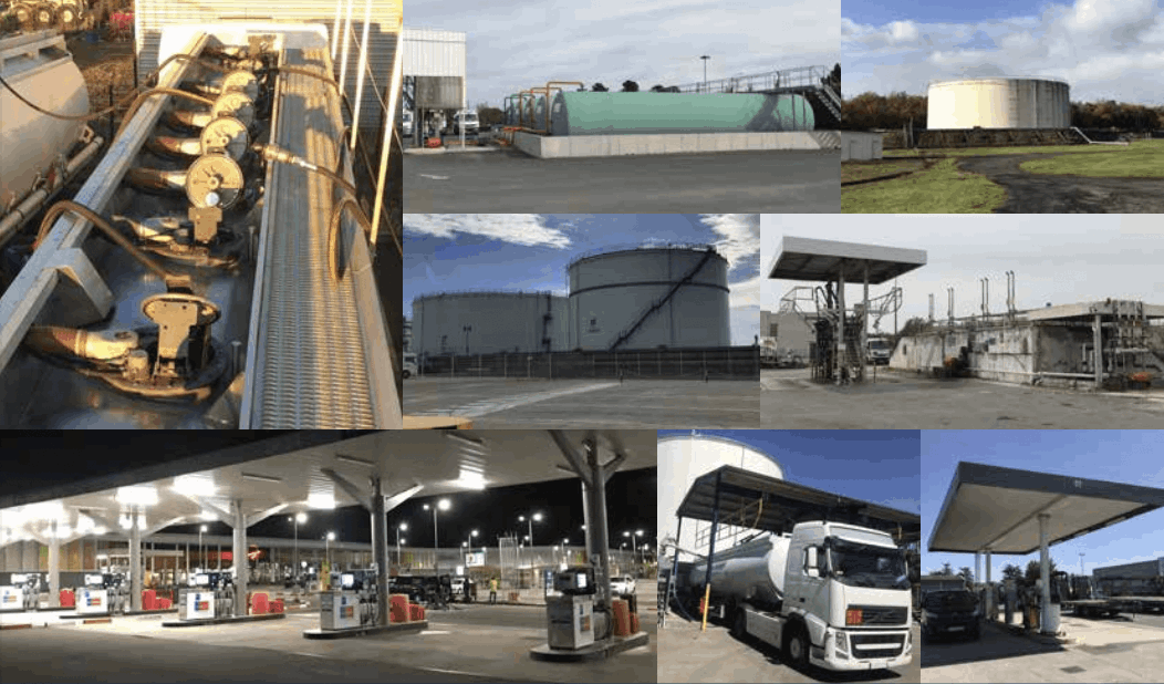dépollution carburant biocarburant remise en conformité EN590 station dépôt