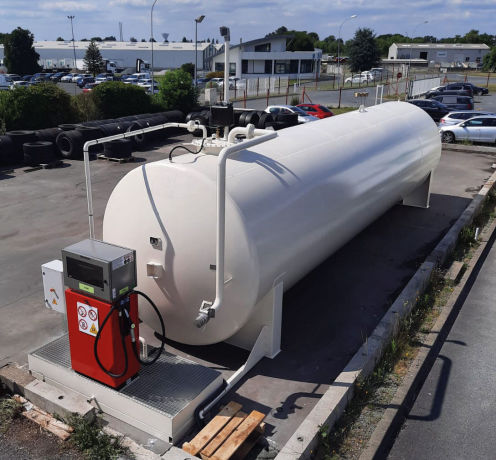 Station carburant biocarburant b100 hvo xtl efuel IPMD